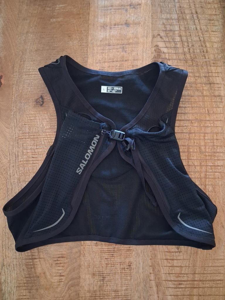 Salomon Pulse 2 Hardloopvest Maat L, Overige merken, Ophalen of Verzenden, Zo goed als nieuw, Kleding