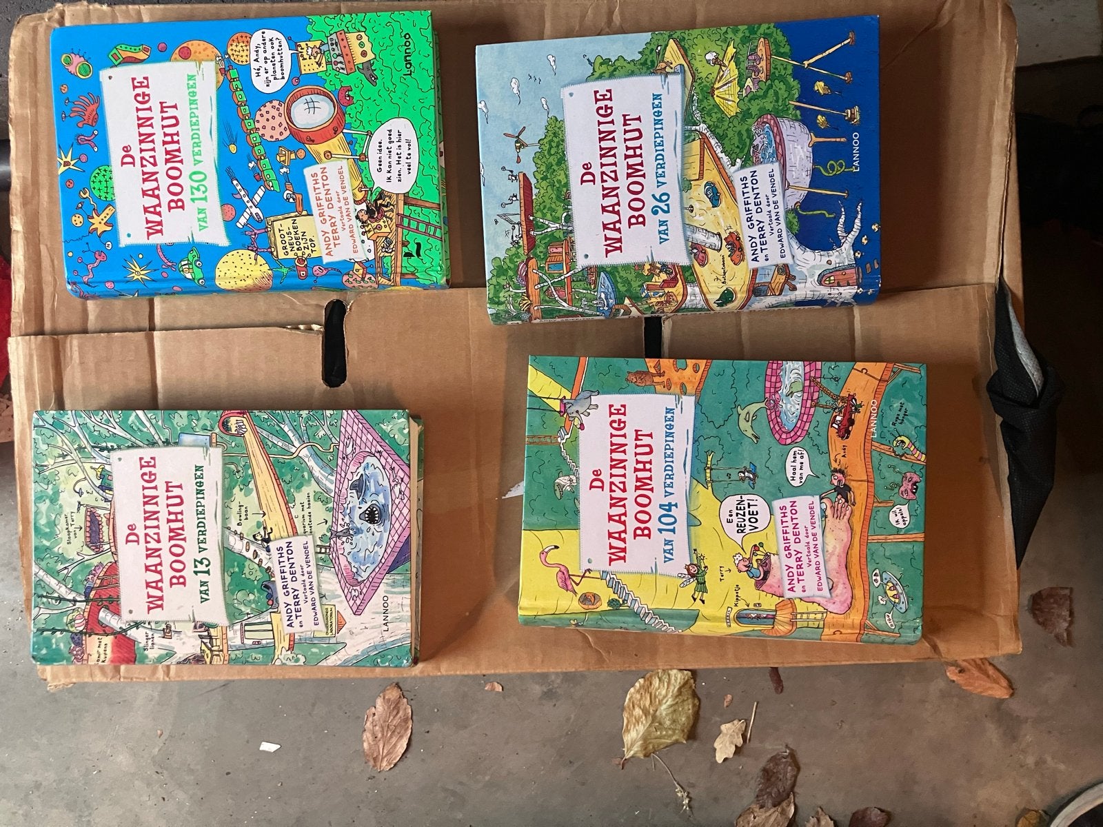 De Waanzinnige Boomhut boeken - 4 delen, Boeken, Ophalen, Gelezen, Fictie