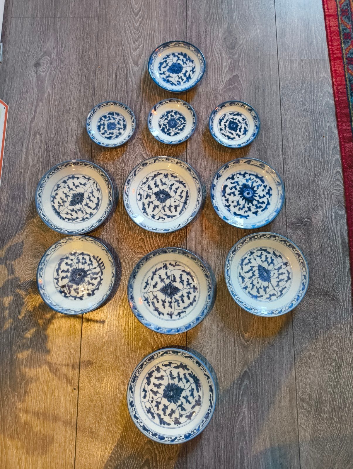 Antieke Chineze borden, Ophalen of Verzenden