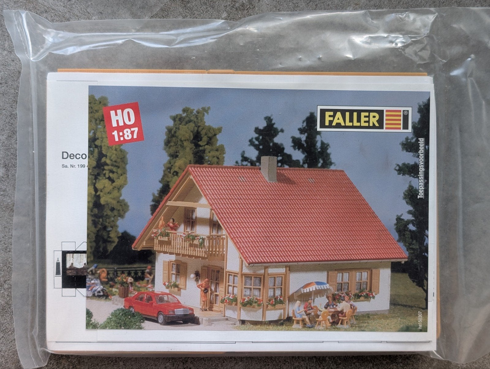 Faller HO 1:87 Modelbouw Huisje - Nieuw in verpakking, Ophalen of Verzenden, Nieuw, 1:35 tot 1:50, Diorama