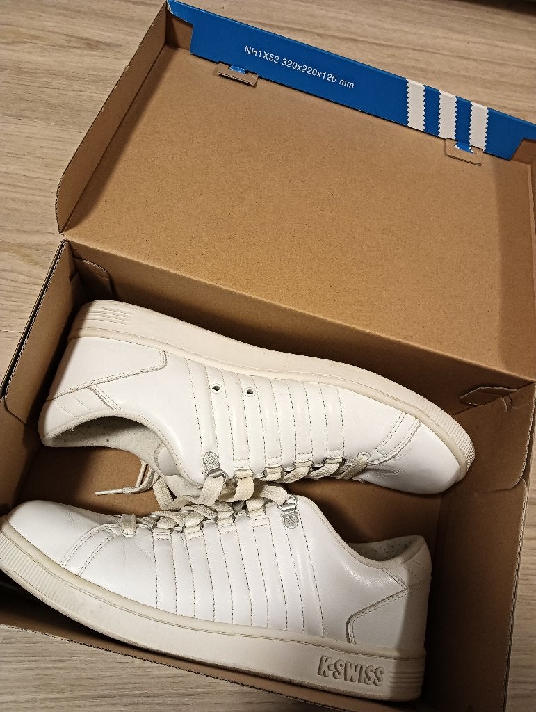 K-Swiss 44, Kleding | Heren, Schoenen, Ophalen, Wit, Sneakers of Gympen, Zo goed als nieuw