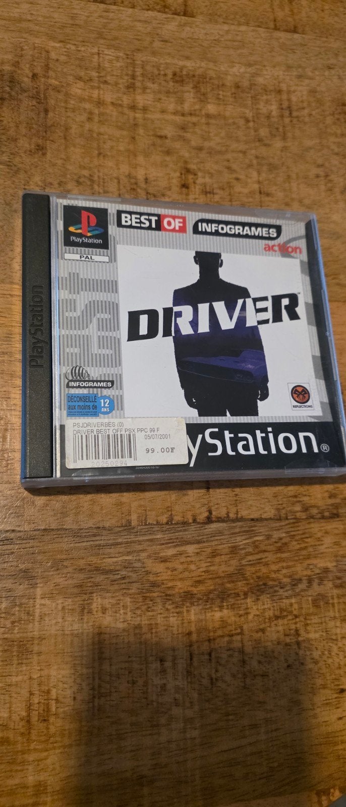 Driver PS1 - De beruchte tutorial game!, Spelcomputers en Games, Games | Sony PlayStation 1, 1 speler, Racen en Vliegen, Eén computer