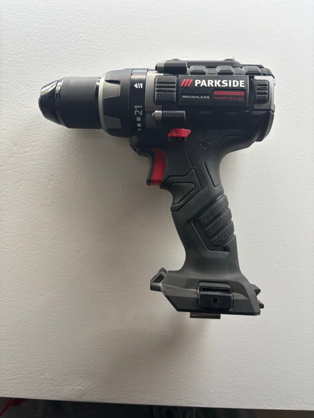 Parkside Performance Boor-/Schroefmachine (excl. accu/lader), Ophalen of Verzenden, Gebruikt, Boor- en Schroefmachine, Variabele snelheid