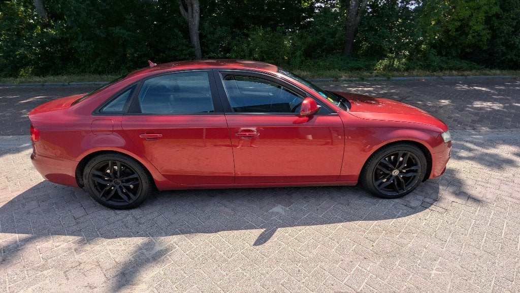 Audi 2009 Rood, Auto's, Audi, Euro 5, A4, Leder, Bruin