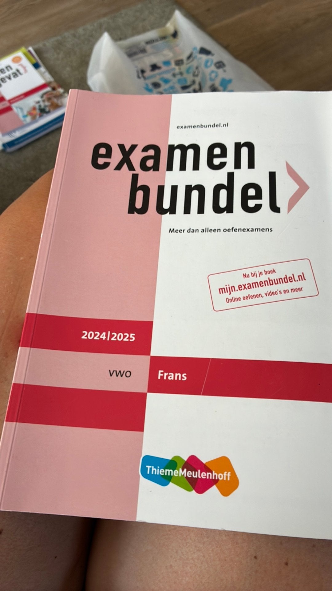Examen bundel frans vwo, Ophalen, Zo goed als nieuw, VWO, Frans