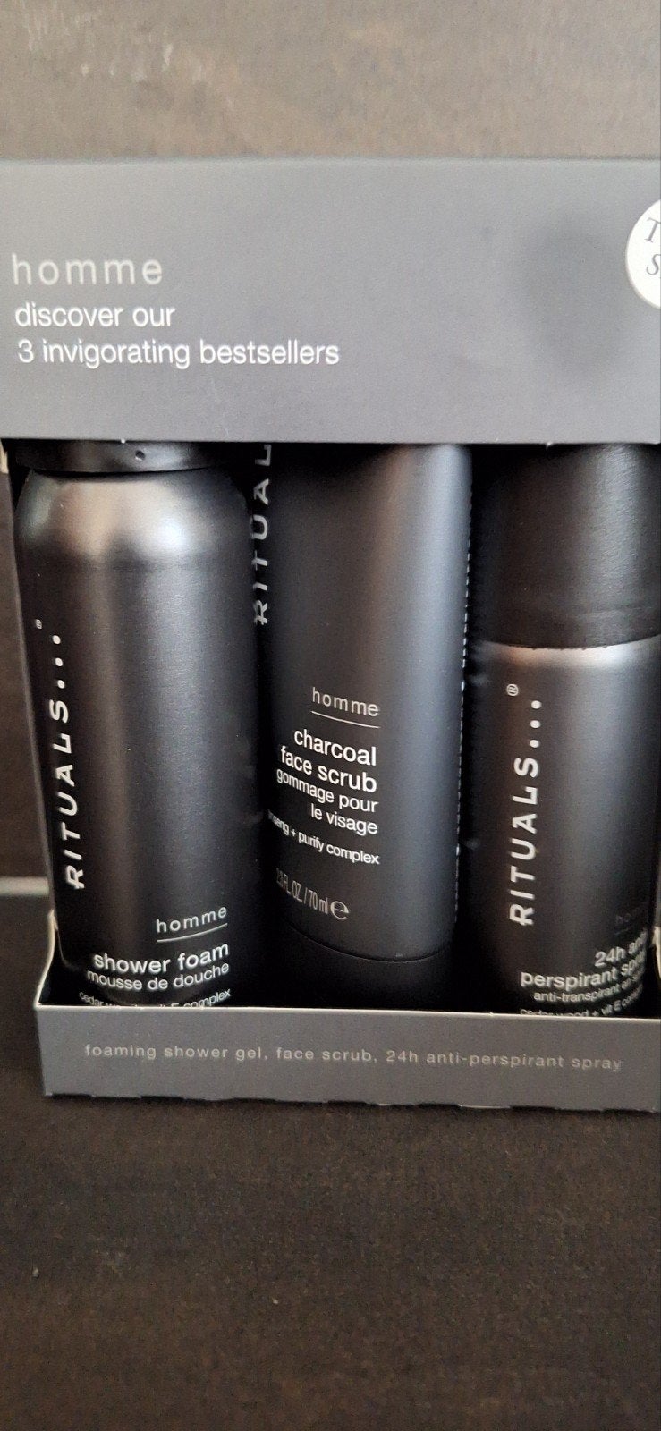 Rituals Homme Cadeauset: Doucheschuim, Scrub, Deodorant, Sieraden, Tassen en Uiterlijk, Uiterlijk | Lichaamsverzorging, Ophalen of Verzenden