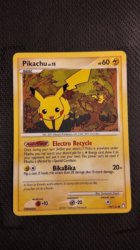 Pikachu 94 Mysterious Treasures | Pokemon kaart, Ophalen, Zo goed als nieuw, Losse kaart