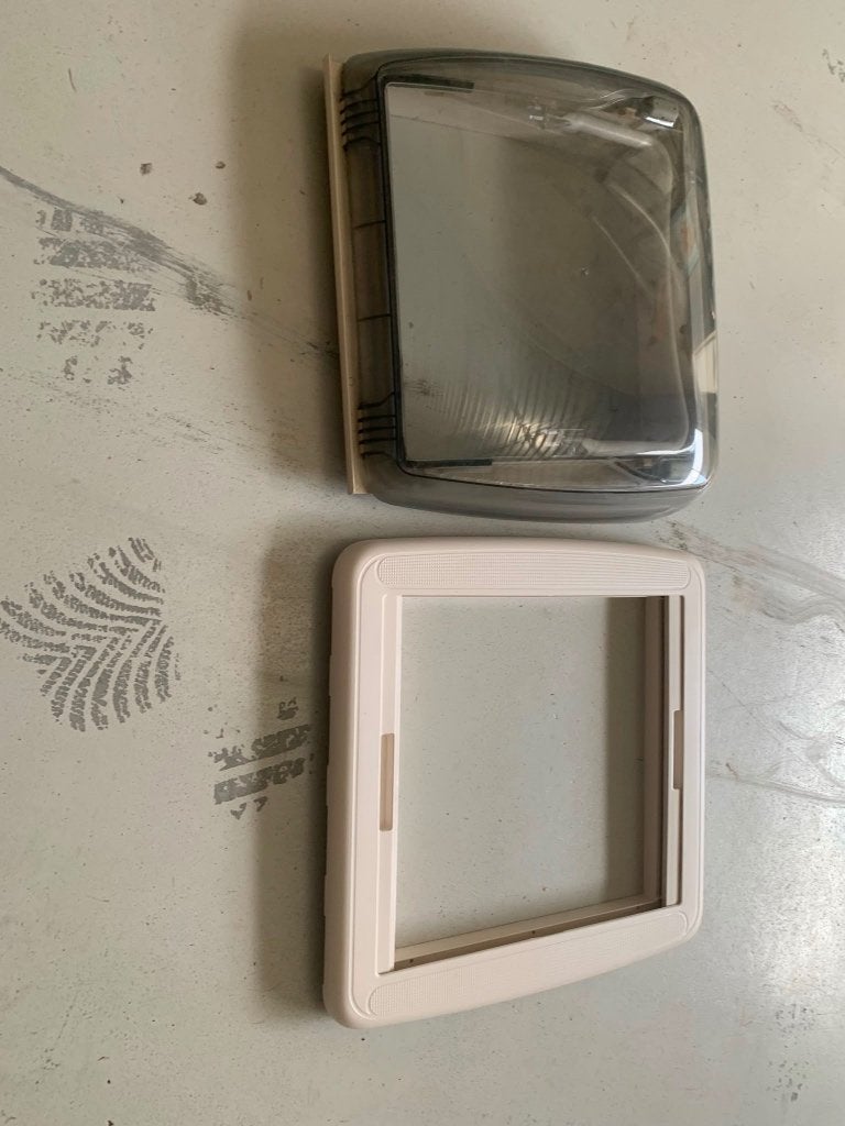 Dakraam daklicht voor caravan of camper, Caravans en Kamperen, Ophalen, Gebruikt