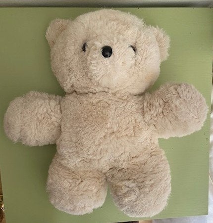 Zachte knuffelbeer, Ophalen of Verzenden, Zo goed als nieuw, Beer, Middelgroot (20 tot 80 cm)
