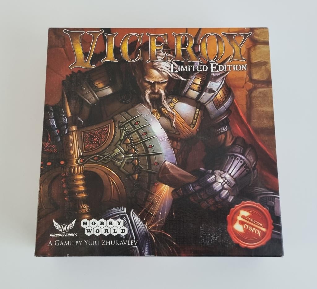 Viceroy Limited Kickstarter Edition Bordspel 326/1000, Drie of vier spelers, Ophalen of Verzenden, Gebruikt, Mayday Games