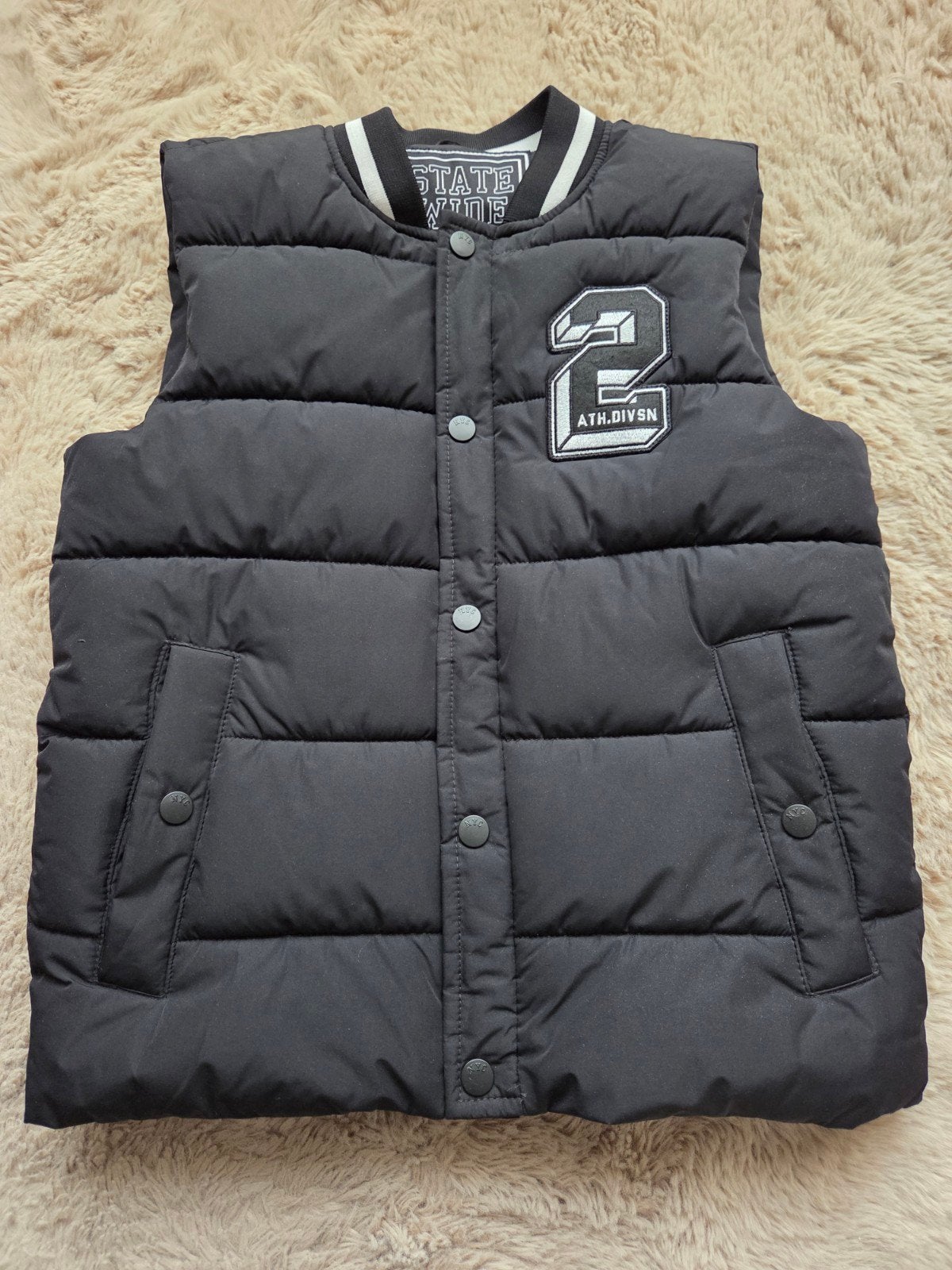 Stoere jongens bodywarmer maat 140, Ophalen, STATE WIDE, Zo goed als nieuw, Jongen
