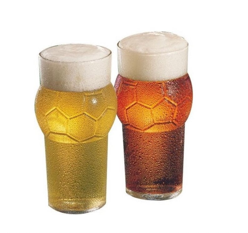 Voetbal glazen (6 stuks), Ophalen of Verzenden, Nieuw, Buitenlandse clubs, Overige typen