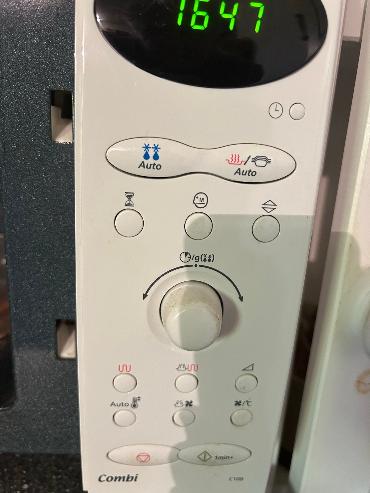 Samsung Combi Magnetron C100 - Wit, Ophalen, Combimagnetron, Gebruikt, Grill