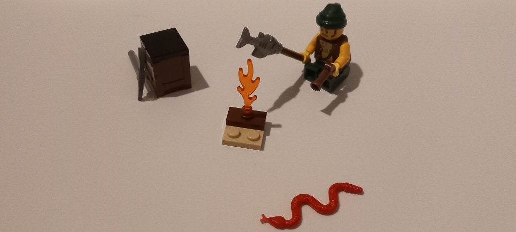 Lego 8397 Pirate survival, Gebruikt, Lego, Inclusief instructies, Complete set