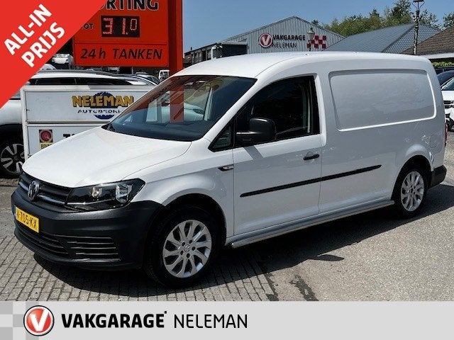 Volkswagen Caddy Maxi 2.0 TDI L2H1 EURO 6 trekhaak lichtmeta, Auto's, Bestelauto's, Bedrijf, Te koop, ABS, Airbags, Airconditioning
