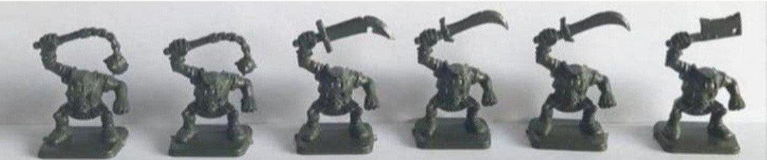 HeroQuest vintage 6x Orcs figuren, Ophalen of Verzenden, Zo goed als nieuw, Overige soorten, Figuurtje(s)