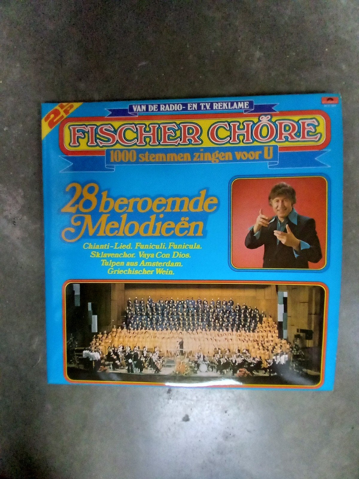 Fischer Chöre - 28 Beroemde Melodieën (LP), Cd's en Dvd's, Ophalen of Verzenden