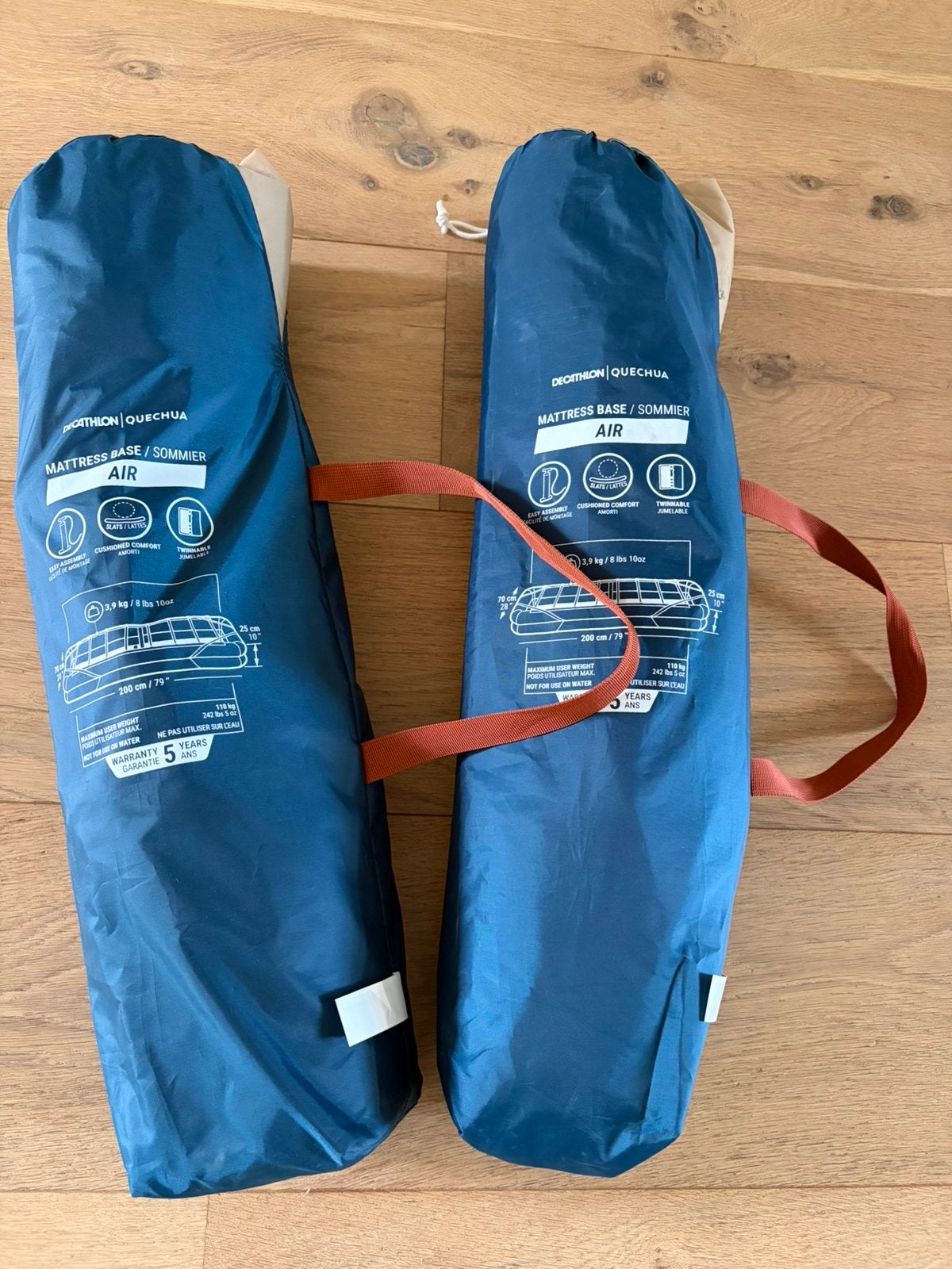 2x Quechua Veldbed Camp Bed Air, Ophalen, Zo goed als nieuw