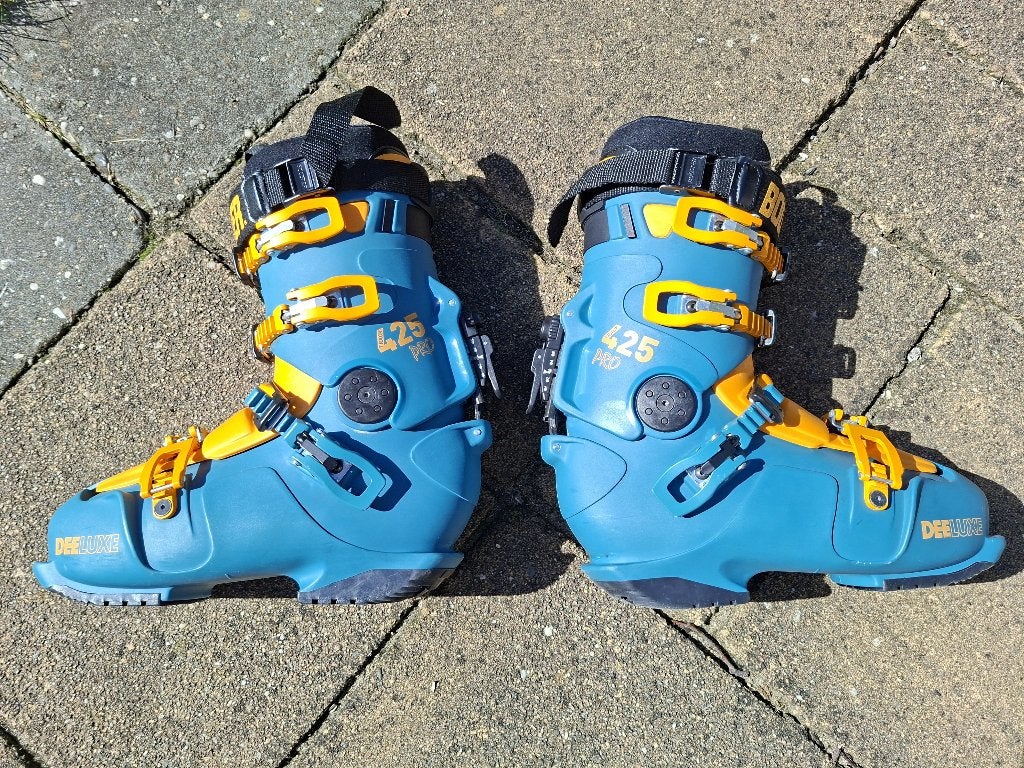 Deeluxe track 425 petrol pro hardboots, Sport en Fitness, Ophalen of Verzenden, Zo goed als nieuw, Schoenen