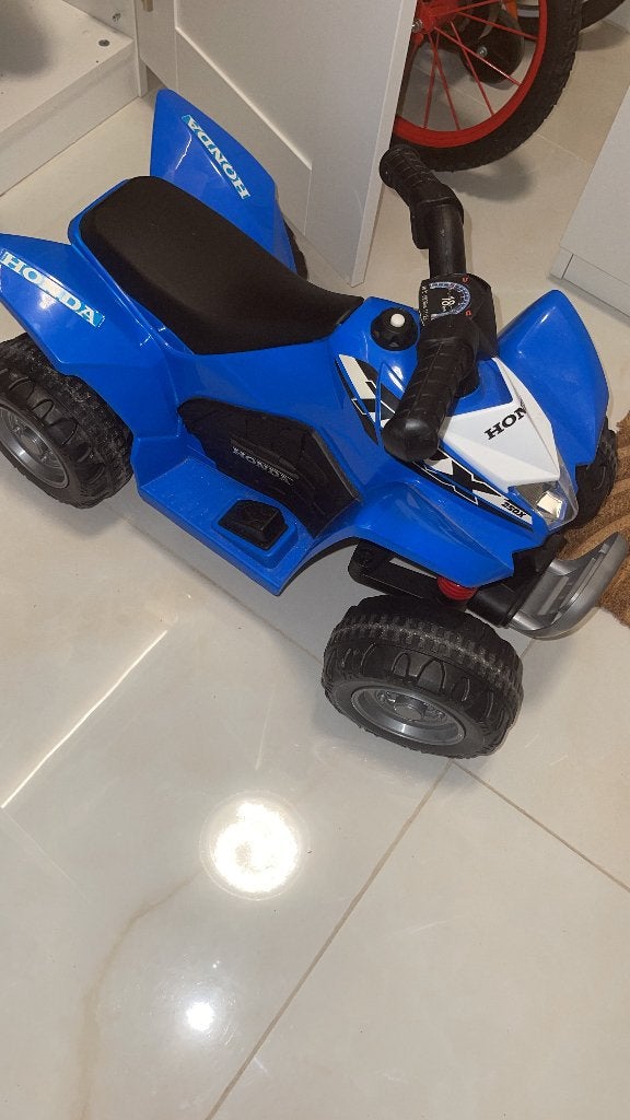 Eco Toys - Honda Elektrische Kinderquad - Blauw, Ophalen, Gebruikt