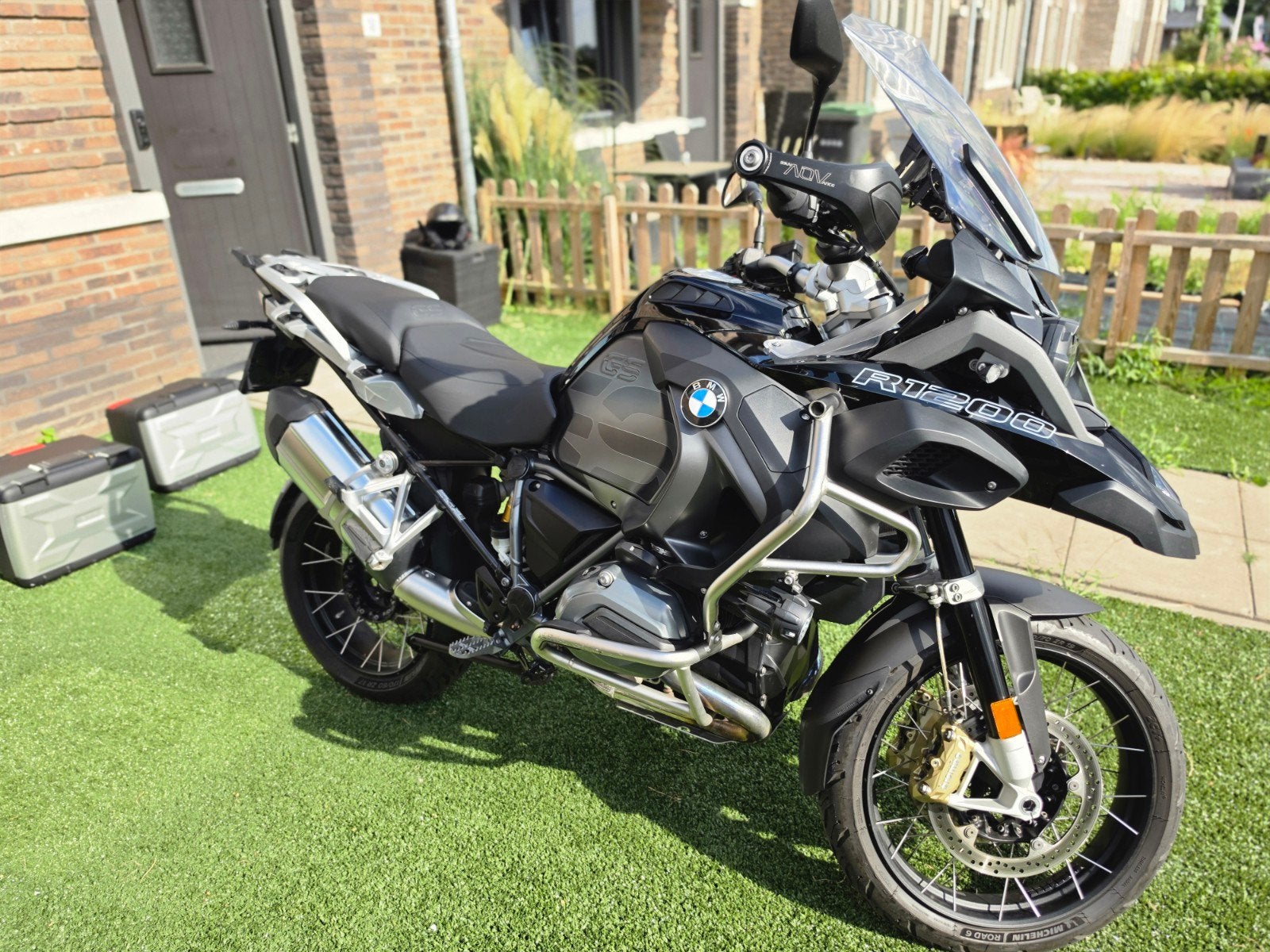 BMW R 1200 GS Adventure 2018 Triple Black - TFT - Dealer ond, 2 cilinders, Occasion, Particulier, Meer dan 35 kW