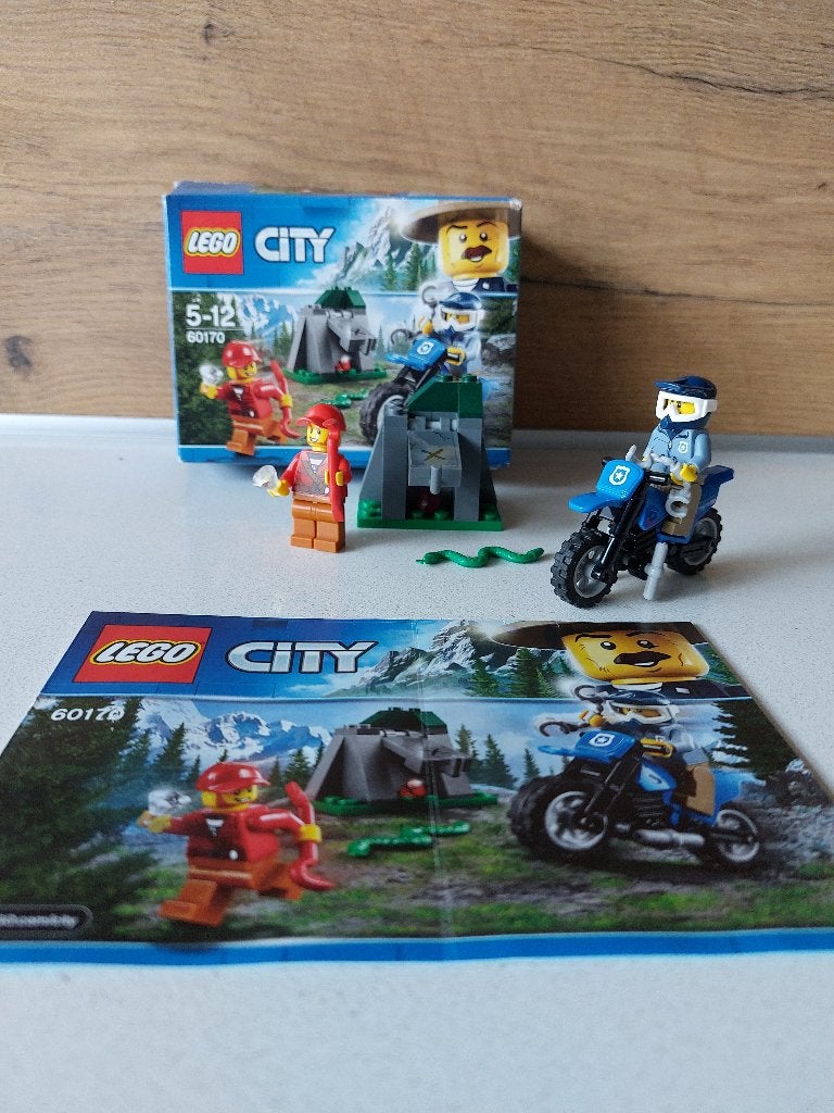Lego 60170 City – Bergpolitie off-road achtervolging, Compleet, City, Lego, Ophalen of Verzenden
