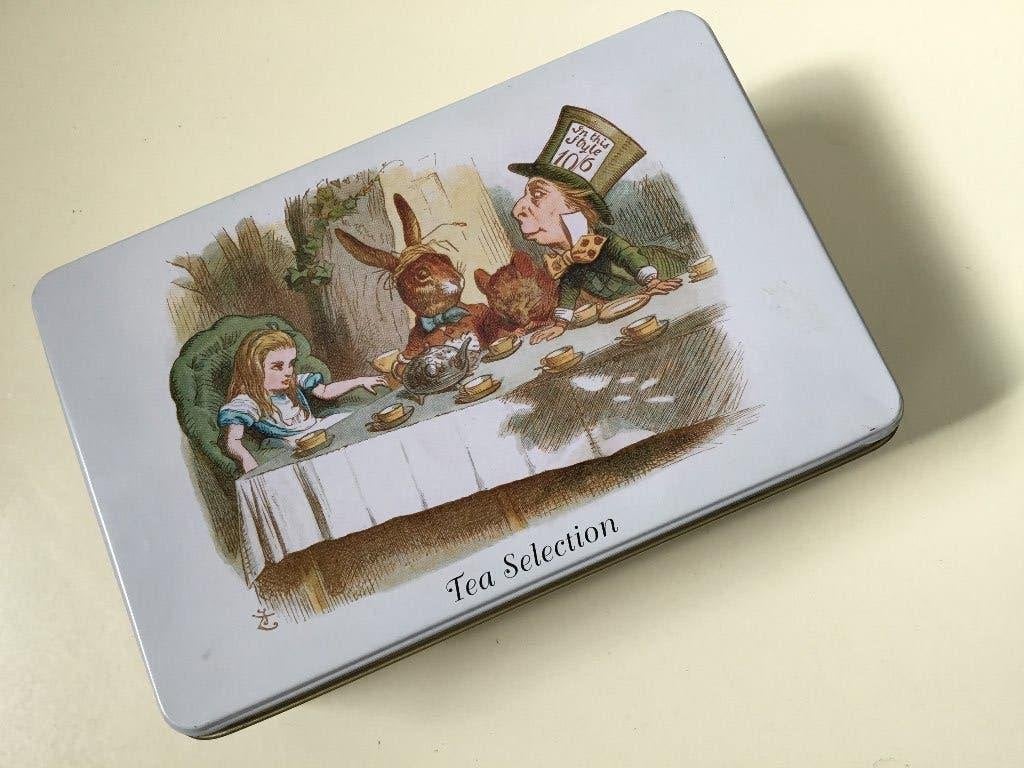 Alice in Wonderland Theeblik zgan, Ophalen of Verzenden, Zo goed als nieuw, Thee, Overige merken
