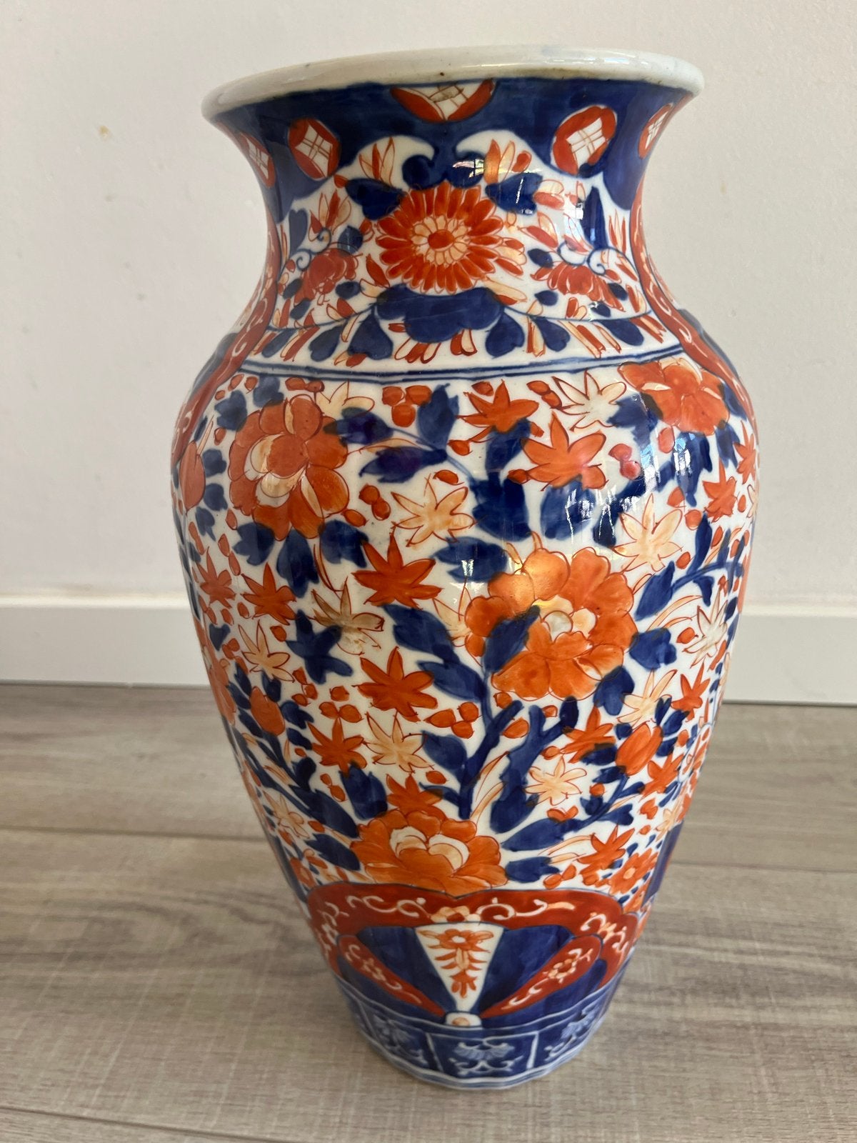 Antieke Prachtige Imari vaas uit peride Meiji 1887-1922, Ophalen of Verzenden