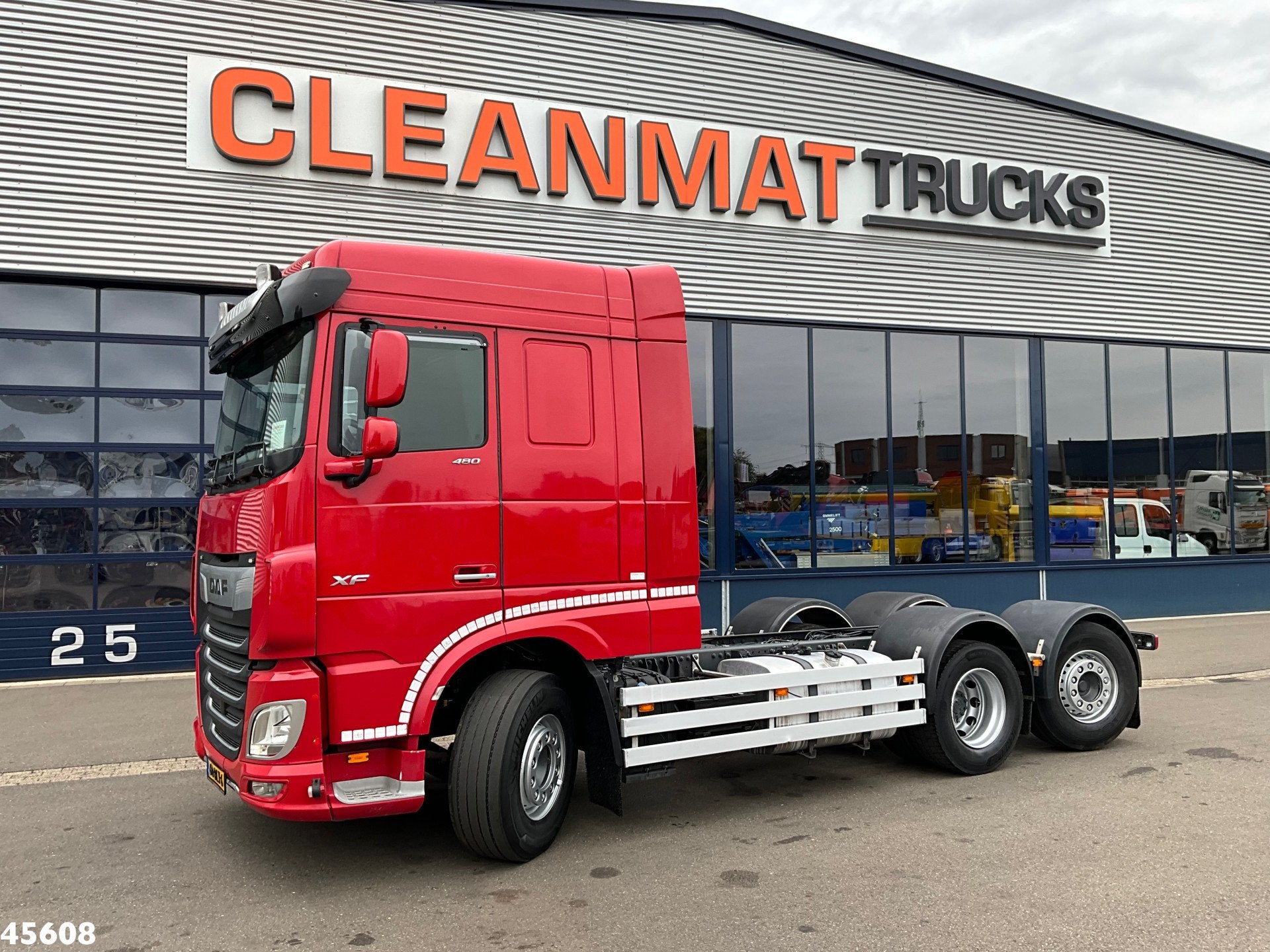DAF FAN XF 480 Euro 6 Chassis cabine with PTO (bj 2019), Auto's, Vrachtwagens, Automaat, Euro 6, Origineel Nederlands, Diesel