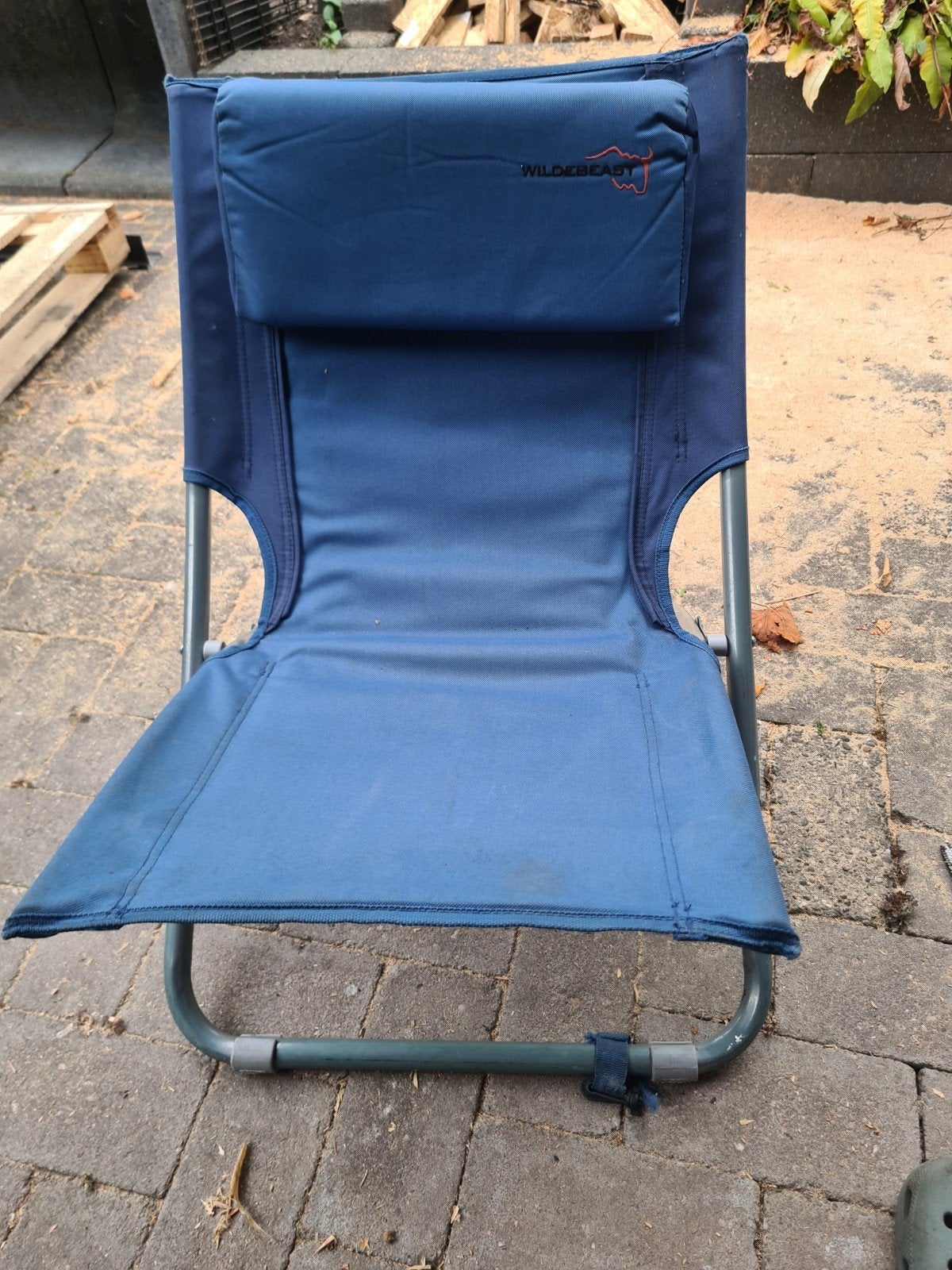 3 Wildebeast Campingstoelen - Comfortabel en Opvouwbaar, Caravans en Kamperen, Ophalen, Gebruikt, Campingstoel