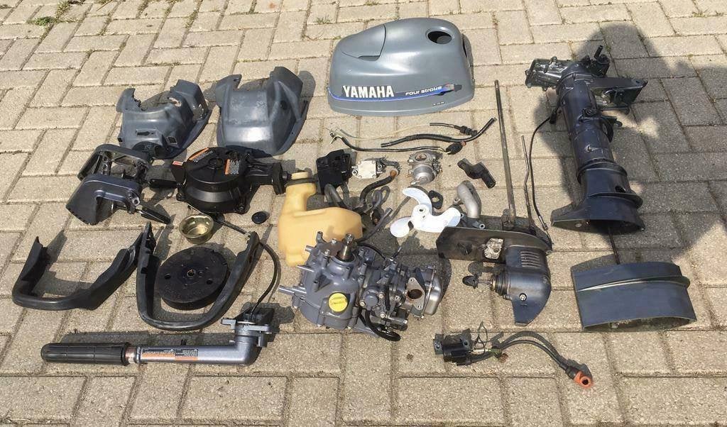 Yamaha 4 en 5 pk 4 takt buitenboordmotor onderdelen, Watersport en Boten, Ophalen of Verzenden, Gebruikt, Motor en Techniek