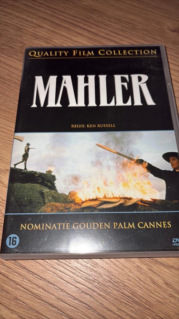 Mahler uit 1974 van Ken Russell met Robert Powell., 1960 tot 1980, Vanaf 16 jaar, Ophalen of Verzenden, Zo goed als nieuw