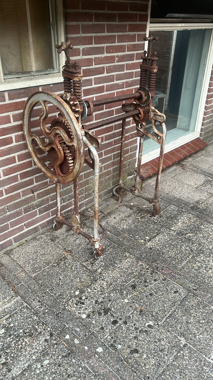 Antieke Wringer - Decoratief en Historisch Stuk, Ophalen