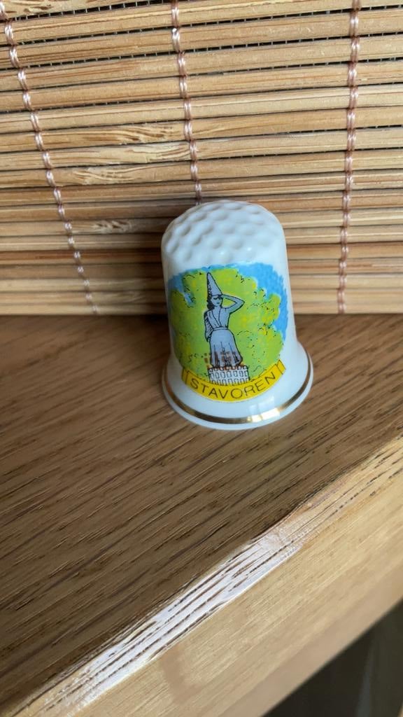 Stavoren vingerhoed vingerhoedje vingerhoedjes vingerhoeden, Verzenden, Nieuw, Porselein, Nederland