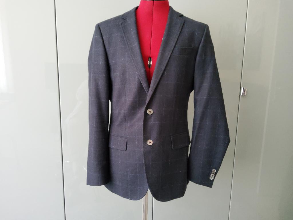 Colbert , BOSS mt 46, Kleding | Heren, Blauw, Ophalen of Verzenden, Zo goed als nieuw, Hugo Boss