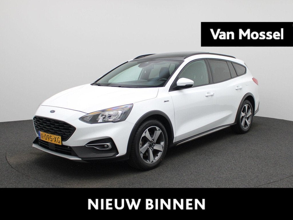Ford Focus Wagon 1.0 EcoBoost Active X Business | Trekhaak |, 12 maanden, Gebruikt, Euro 6, Wit
