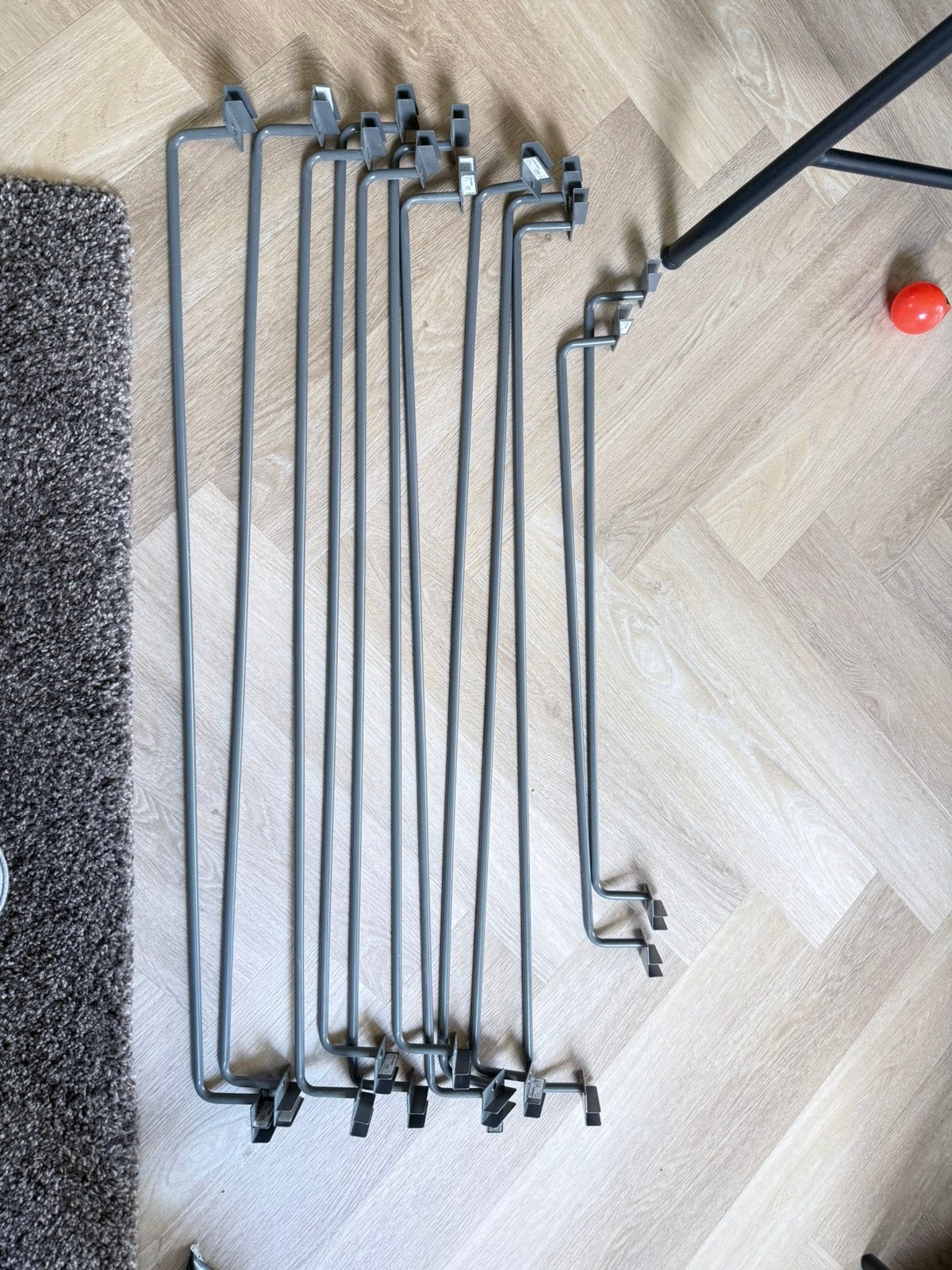 10x IKEA Komplement schoenen rails 22724, Met klep(pen), Zo goed als nieuw, Minder dan 100 cm, Modern