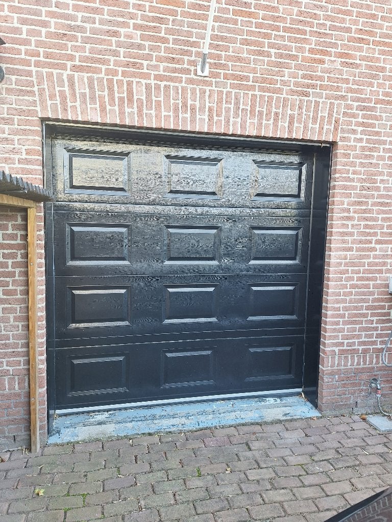 Mooie electrische garagedeur, Ophalen, Kunststof, Gebruikt, Garagedeur