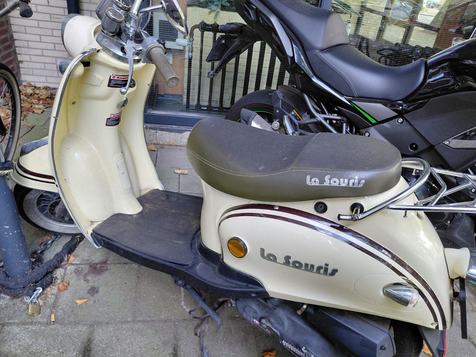 La Souris Trendy Retro Scooter - Crème, Ophalen, Gebruikt, Benzine, Overige merken