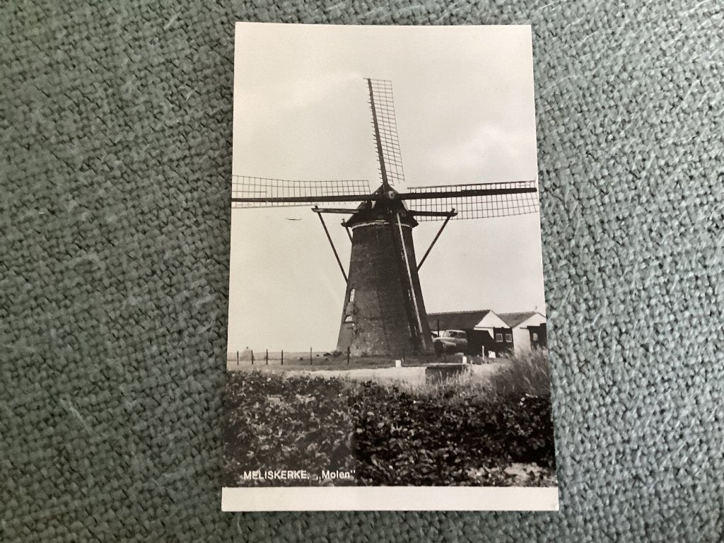 Meliskerke .Molen, Verzenden, 1960 tot 1980, Ongelopen, Zeeland