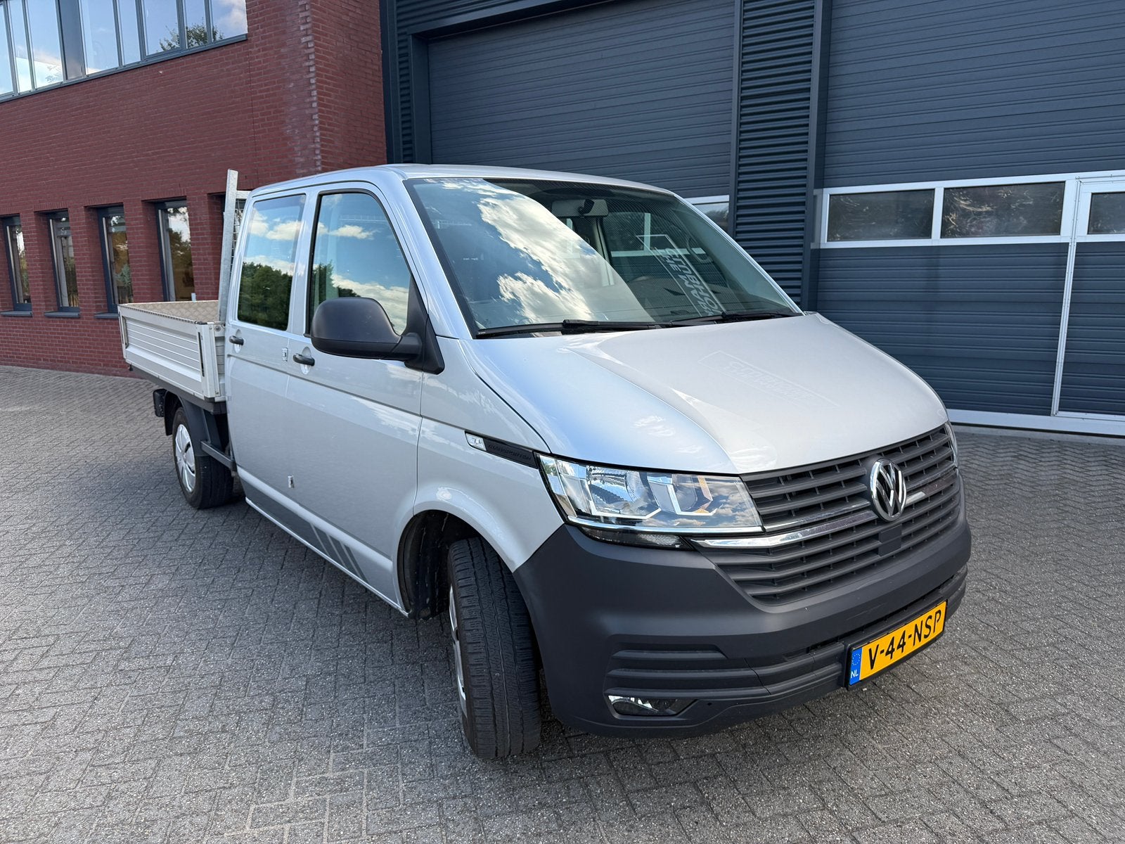 Volkswagen Transporter Pick UP DC 2.0 TDI 150pk L2h1 Bj 2020, Voorwielaandrijving, Stof, 4 cilinders, Volkswagen