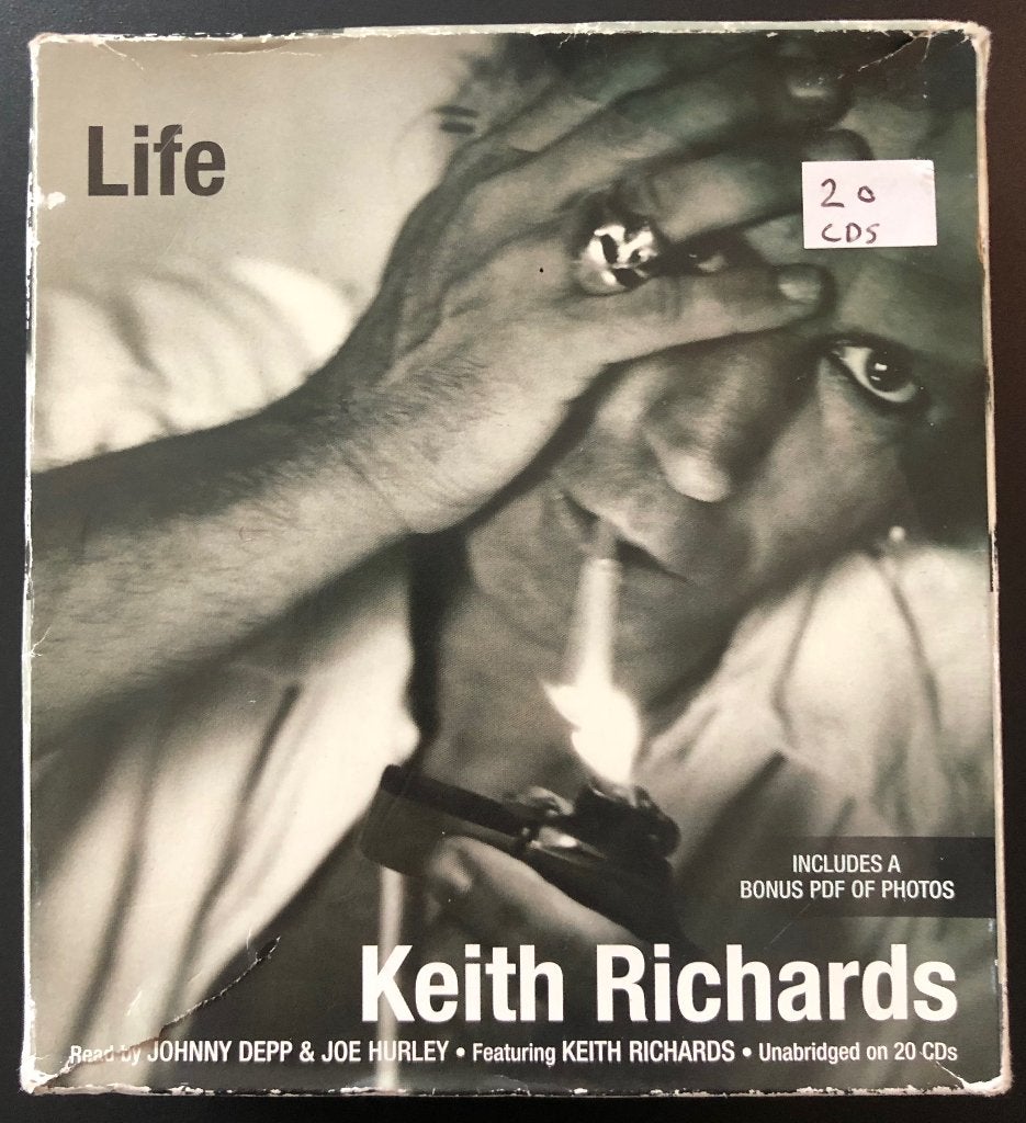 KEITH RICHARDS - Life ( Boxset 20 CDs ), Ophalen of Verzenden, Zo goed als nieuw, Poprock