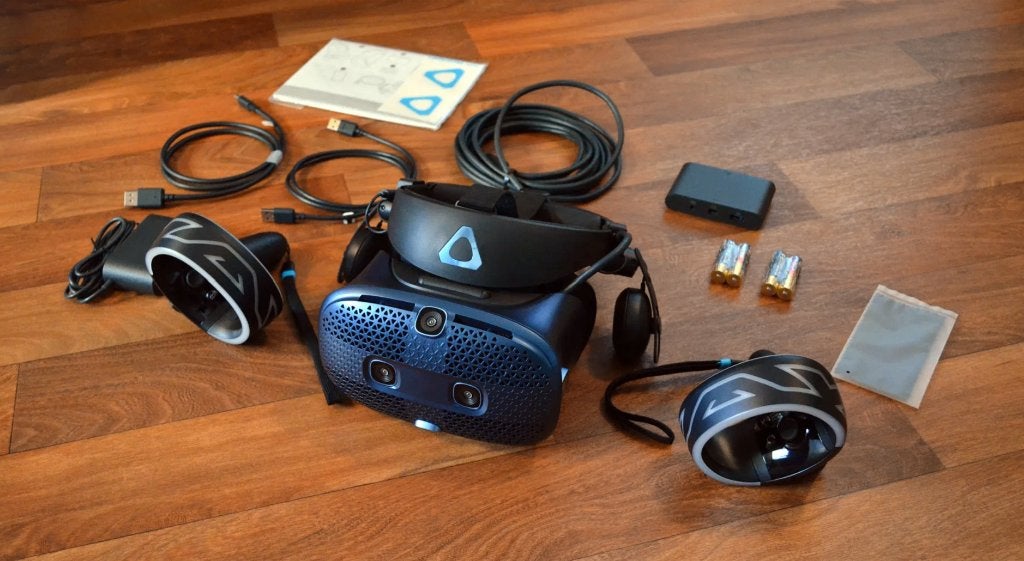 HTC Vive Cosmos VR headset voor PC, Ophalen of Verzenden, Zo goed als nieuw, Pc