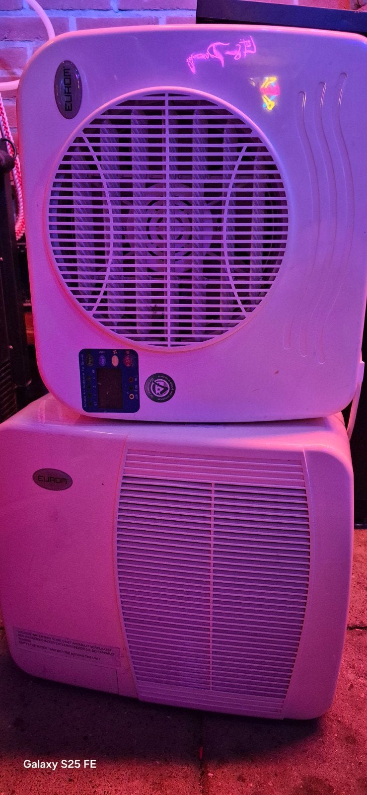 Eurom AC2401 Caravan Airco - Werkt redelijk, Ophalen of Verzenden