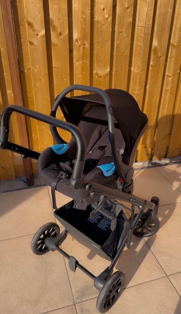 Anex e/type Kinderwagen, Zo goed als nieuw, Combiwagen, Verstelbare duwstang, Ophalen