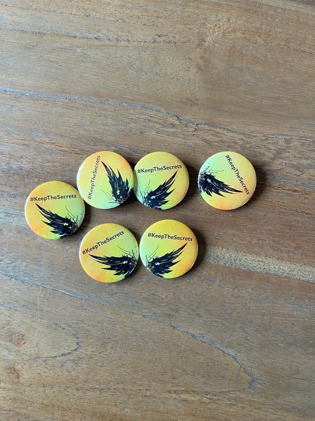 Harry Potter and the Cursed Child #KeepTheSecrets Pins, Ophalen of Verzenden, Zo goed als nieuw, Overige typen