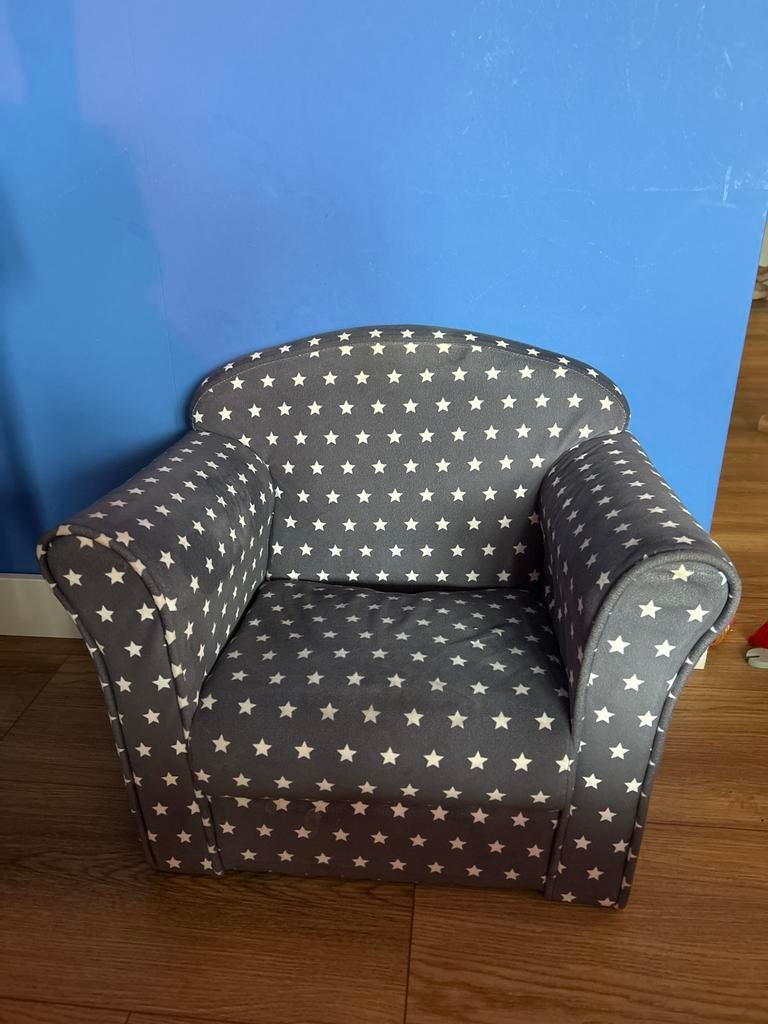 Kinderfauteuil met sterrenpatroon, Ophalen, Gebruikt, Overige typen
