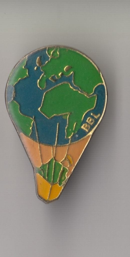 BBL Pin Ballon Luchtballon, Verzamelen, Gebruikt, Niet vindbaar, Niet vindbaar, Speldje of Pin