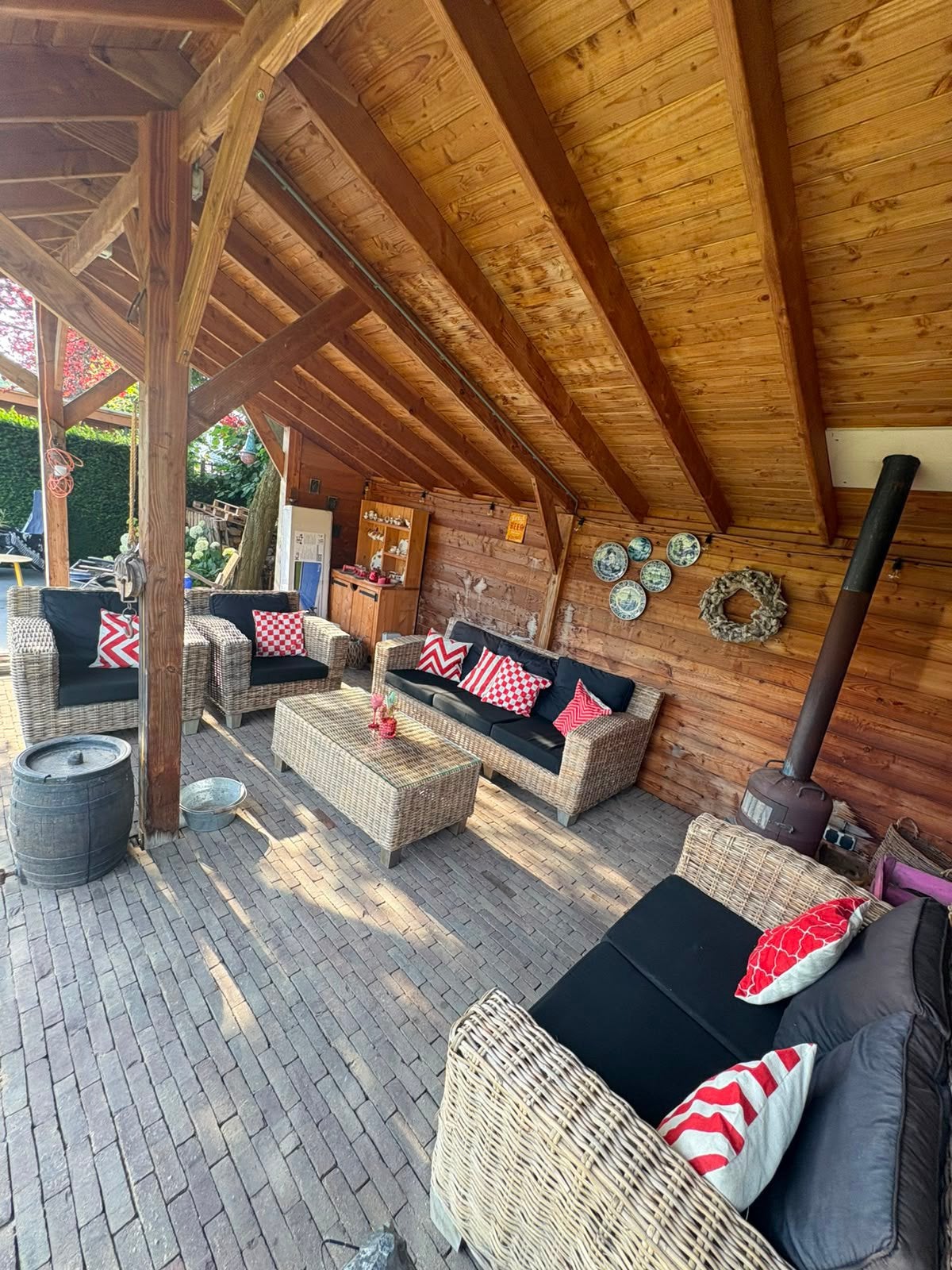 Rotan loungeset, Ophalen, Gebruikt, Rotan, Loungeset