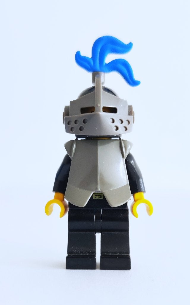 LEGO Minifig Poppetje Castle Black Knights Ridder cas173, Lego, Ophalen of Verzenden, Zo goed als nieuw, Minifiguur